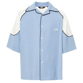Comma cotton bowling shirt